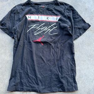 Black Jordan graphic tee boys XL